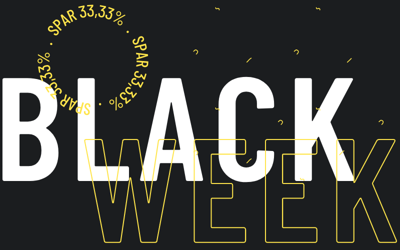 Black week - spar 33,33%